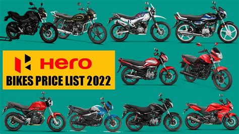 Hero Honda Bikes Price List