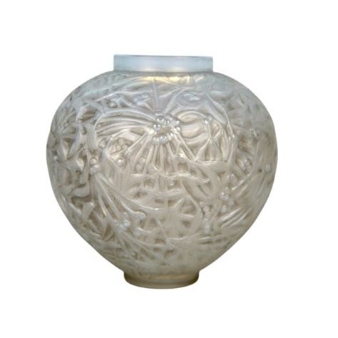 Ren Lalique Vase Gui Xxe Si Cle N