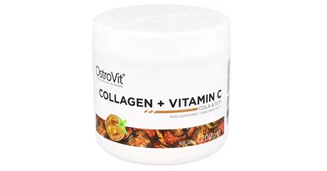 Ostrovit Collagen Vitamin C O Smaku Coli Z Rumem 200 G Opinie