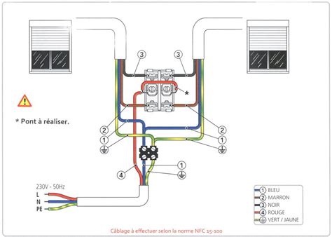 Sch Ma Lectrique Moteur Volet Roulant Combles Isolation