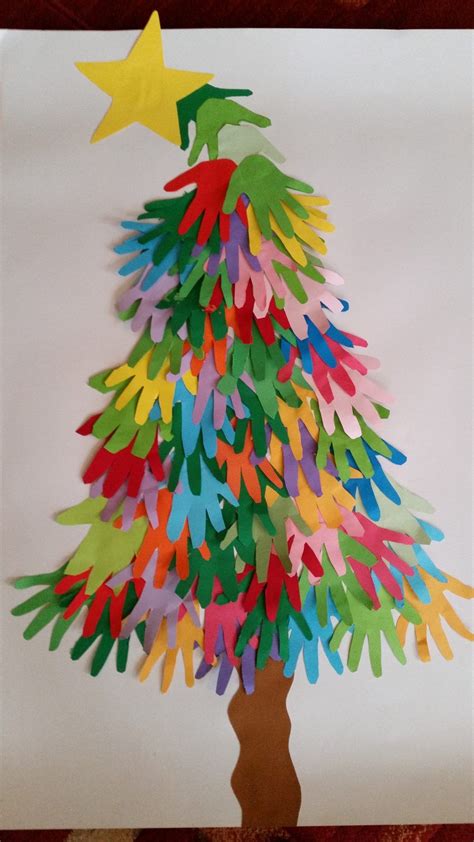 Handprint Christmas Tree Handprint Christmas Tree Christmas Tree