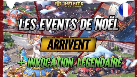 Les Ev Nements De No L Arrivent Invocation L Gendaire Infinite