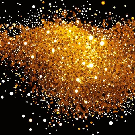 Premium Vector Gold Glitter Background Or Yellow Glitter Or Orange Glitter