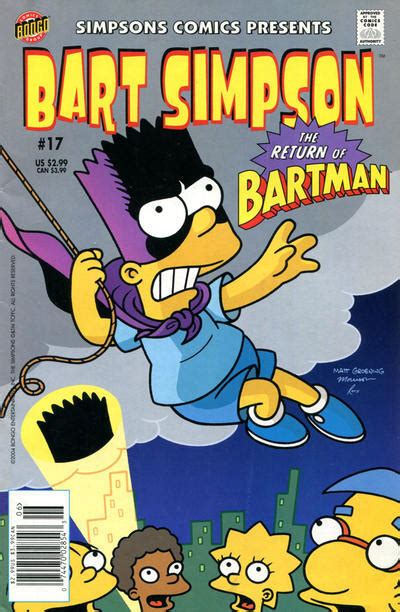 Simpsons Comics Presents Bart Simpson 17 Newsstand Gd Bongo Low