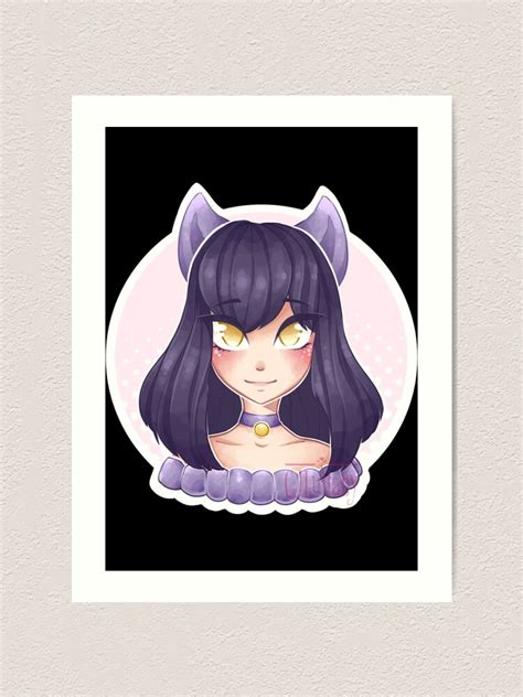 Aphmau Cute New Fanart Drawing Art Print For Sale By Mixminbellys Redbubble