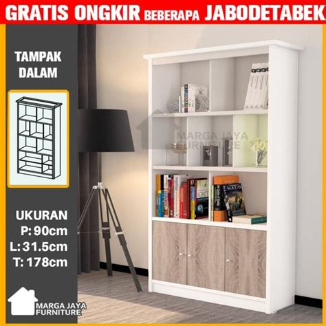 Jual Produk Lemari Buku Minimalis Modern Termurah Dan Terlengkap Mei