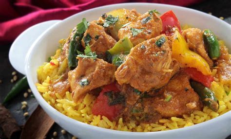 Pollo Madras Con Arroz Amarillo Calor As Fitia