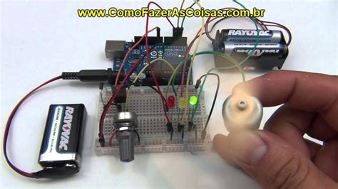 Motor Cc No Arduino Controle De Velocidade E Medidor De Pot Ncia Em