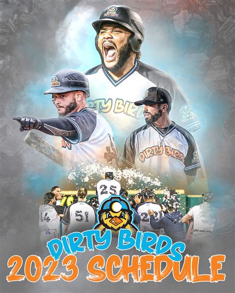 Charleston Dirty Birds Unveil 2023 Schedule