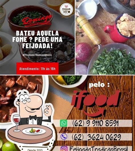 Feijoada Tradição Brasil restaurante Goiânia Menu do restaurante e