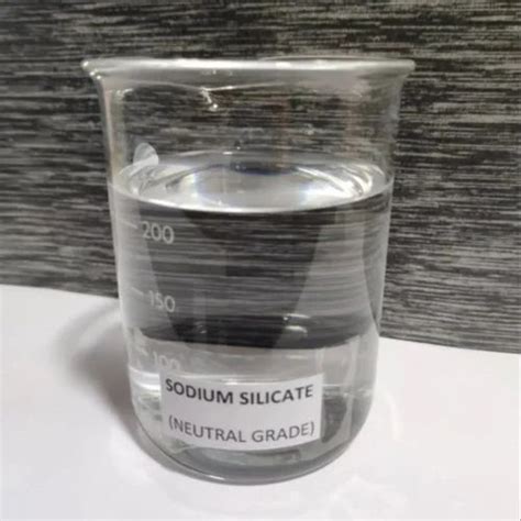 Liquid Neutral Sodium Silicate At Rs 16000 Metric Ton Sodium Silicate