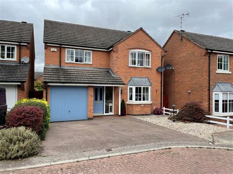 4 Bed Detached House For Sale In Cordonnier Close Broughton Astley