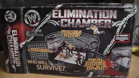 Wwe Jakks Pacific Elimination Chamber Playset Toy Review Youtube