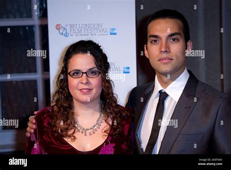 Sally El Hosaini and James Floyd attending the BFI London Film Festival ...