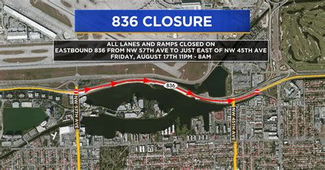 Traffic Alert Major Road Closures Taking Place This Week Cbs Miami