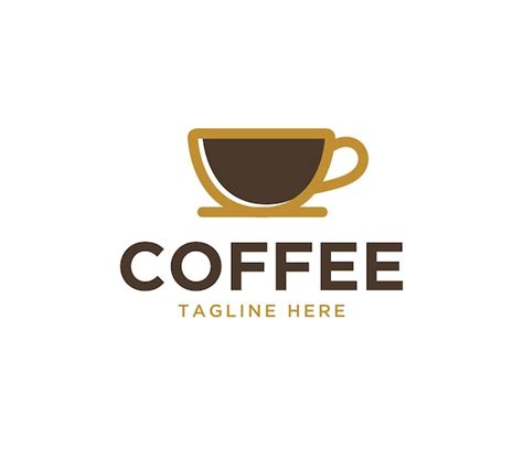 Premium Vector Simple Coffee Logo Design Template