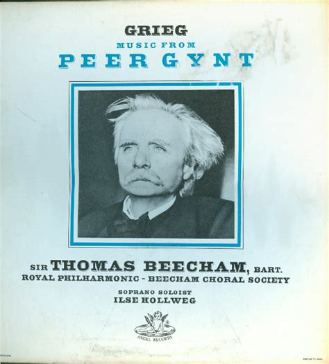 Sir Thomas Beecham The Royal Philharmonic Orchestra The Beecham Choral Society Grieg Music