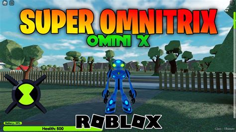 TUTORIAL Como Conseguir O SUPER OMNITRIX ULTIMATE OMINI X ROBLOX