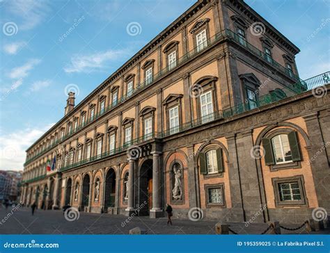 Royal Palace of Naples editorial image. Image of history - 195359025