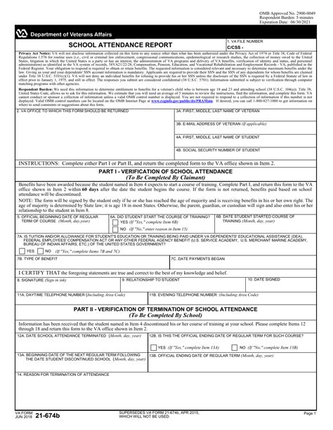 Va Form 21 674 Fill Out Sign Online And Download Fillable Pdf Templateroller