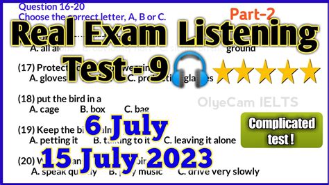 VERY HARD LISTENING TEST 2023 BC IDP REAL IELTS LISTENING TEST 2023