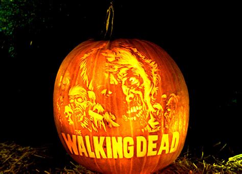 Walking Dead Pumpkin Templates