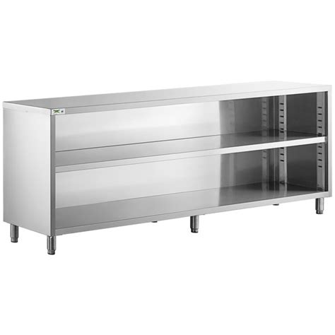 Regency X Gauge Type Stainless Steel Dish Cabinet With