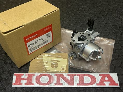 Honda Oem Carburetor Hr Lawn Mower Carb Zg W Gasket