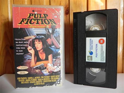 Pulp Fiction Vhs Import Anglais John Travolta Uma Thurman