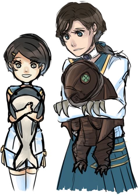 Safebooru Bioshock Bioshock Infinite Black Hair Blue Eyes Brown Hair Crossover Dishonored