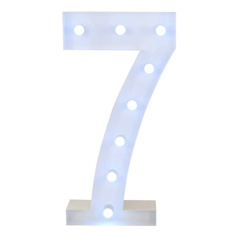 Large 4ft Tall Led Marquee Number 7 Led Marquee Marquee Letters