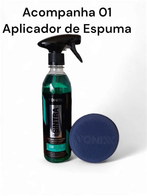 Limpador Bactericida Vonixx Sintra Spray 500ml Acompanha 01 Aplicador