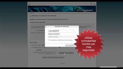 Crear carpeta protegida con contraseña en hosting PIZCUCHA YouTube