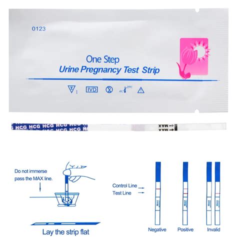 Tira De Prueba De Orina Para El Embarazo Tiras De Prueba De Ovulación Lh Kits De Ovulación De