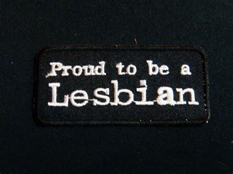 PROUD TO BE A LESBIAN EMBROIDERY IRON ON PATCHES Pcs GREAT DEAL ROCK PUNK HIPPIE BIKER
