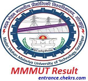 mmmut result  btech mba mca mtech phd cut  merit list