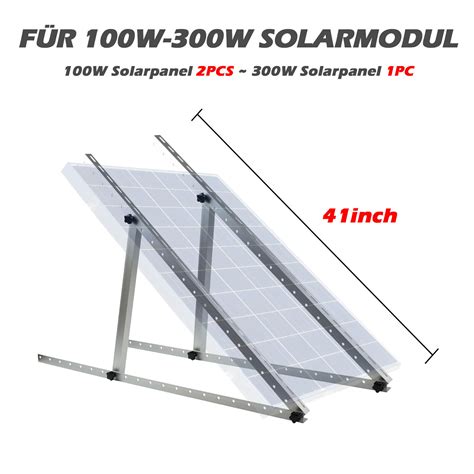 Balkonkraftwerk Halterung Aufst Nderung Pv Modul Dach Solarhalterung