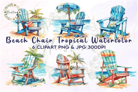 Adirondack Beach Chair Clipart