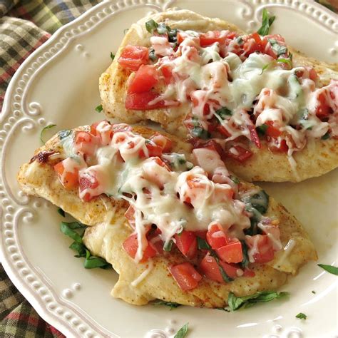 Chicken Bruschetta Melts Recipe Cart