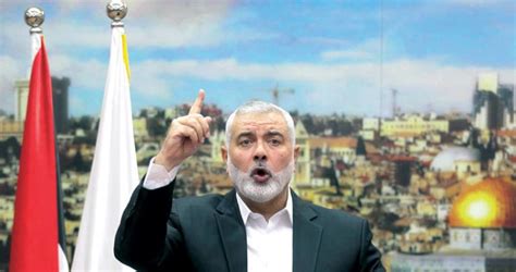 Haniyeh: Palestinians Will Not Leave Gaza