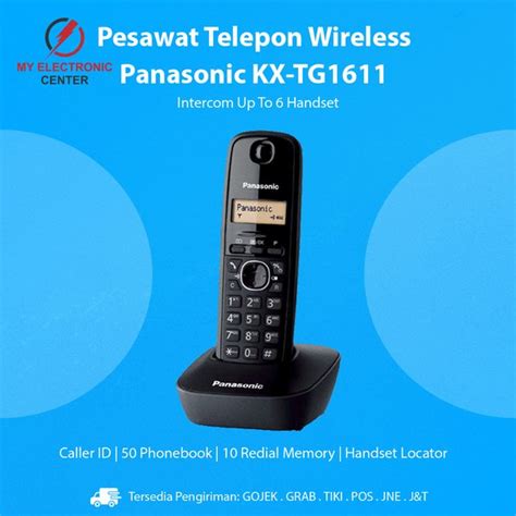 Jual Telepon Wireless Cordless Panasonic Kx Tg Telephone Rumah