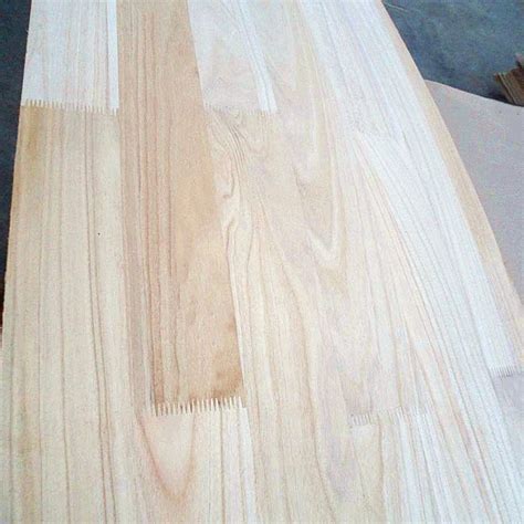 Strict Quality Control Paulownia Solid Finger Joint Wood Boards China