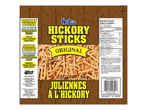 Hostess Hickory Potato Sticks Original 90g