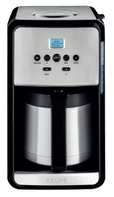 Savoy 12 Cup Programmable Stainless Steel Thermal Coffee Maker KRUPS