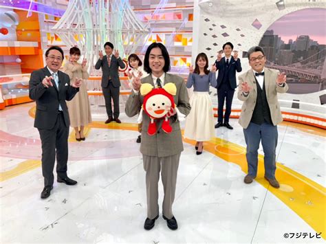 めざましテレビ On Twitter 放送終わりにパシャリ📸 今日は菅田将暉さんが生出演⏰ スマイル・チャージにじゃんけんも😍 ありがとう