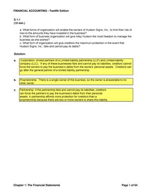 Test Bank Chapter 15 Stockholders Equity CHAPTER 15 STOCKHOLDERS