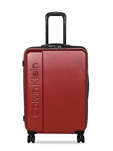 Calvin Klein 28" Hardside Spinner Luggage with TSA Lock, Red ...