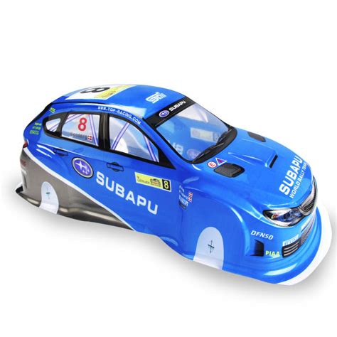 1 10 Scale RC Painted Drift Racing Touring Onroad Car Body Shell Sti X