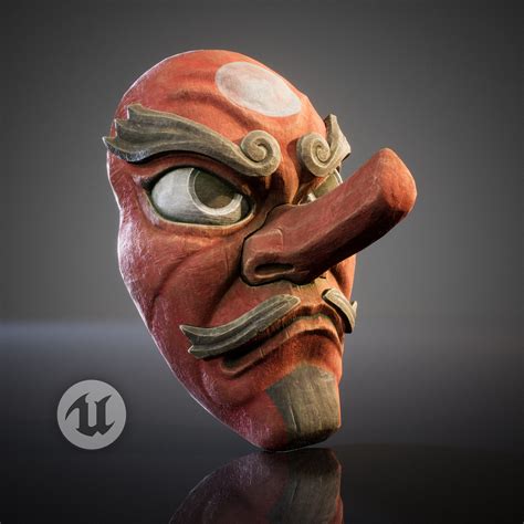 ArtStation - Tengu Mask