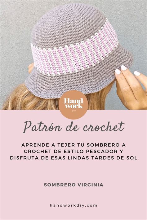 Aprende A Tejer Un Sombrero A Crochet Tipo Pescador Blog Handwork